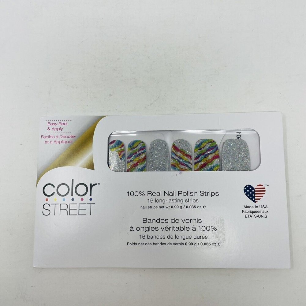 Color Street 100% Nail Polish Strips Inner Strength Autoimmune Disease Awareness